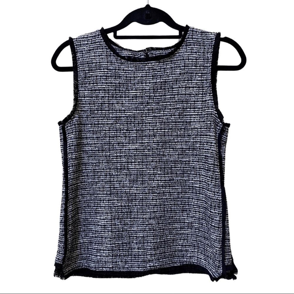 Banana Republic Tweed Sleeveless Top Size S